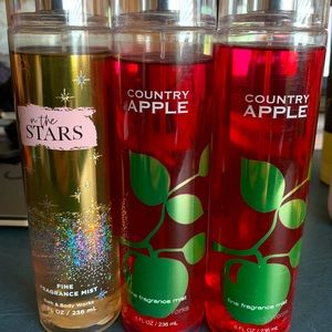 Bath and body works body sprays